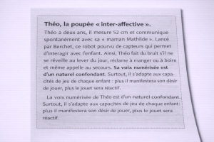 présentation de la poupée théo